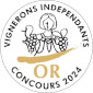 Médaille d'Or au Concours des Vignerons Indépendants Paris 2024